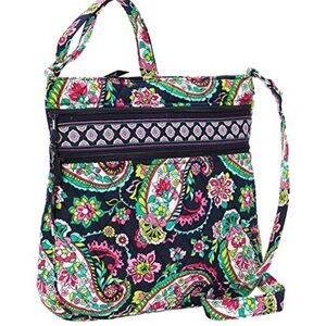 Vera Bradley Paisley printed adjustable strap cross body bag